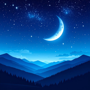 Flotando Bajo La Luna Gentil