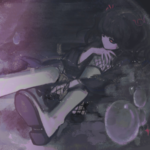 絶え間なく藍色