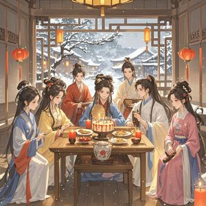 姑苏雪夜