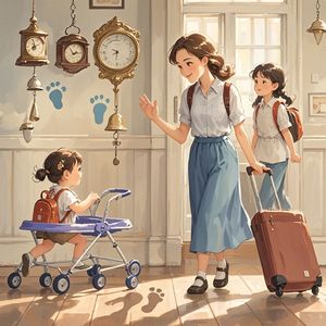 时光里的小脚印