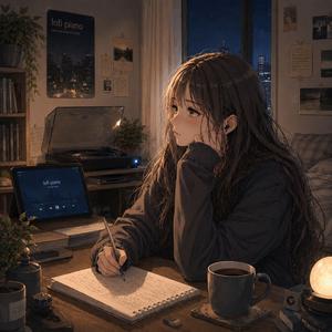 小さな喫茶店の青い時間