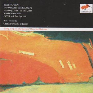 Sextet for 2 clarinets, 2 bassoons and 2 horns in E flat, Op.71:2. Adagio