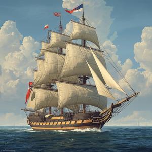 Ten cannons of each side (AI generated song, song lyrics are an adaption of a poem by José de Espronceda (1808–1842))