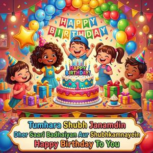 Tumhara Shubh Janamdin Dher Saari Badhaiyan Aur Shubhkamnayein Happy Birthday To You