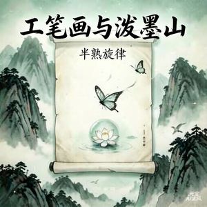 《工笔画与泼墨山》（初逢 · 各美其美 | 当极致的工整，遇见极致的写意）