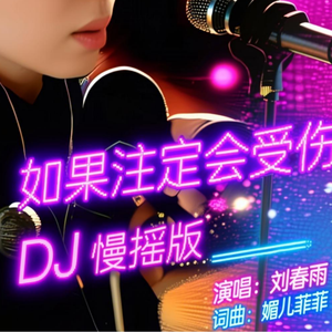 如果注定会受伤(慢摇版) 伴奏版