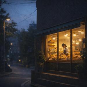 여섯 시의 불빛 | 우리 동네 작은 빵집 이야기