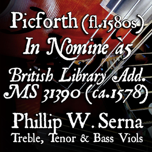 Picforth: In Nomine à5, British Library Add. Ms 31390