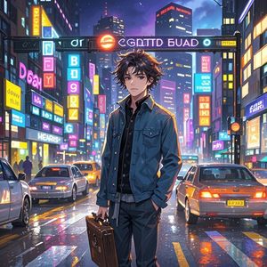 城市霓虹下的尘埃-涛哥