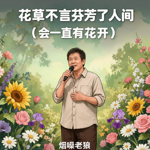花草不言芬芳了人间
