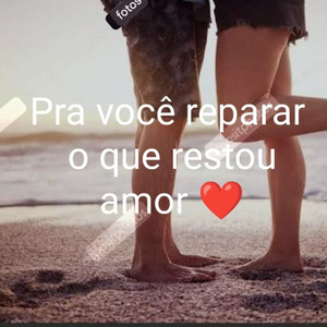 Pra você reparar o que restou amor