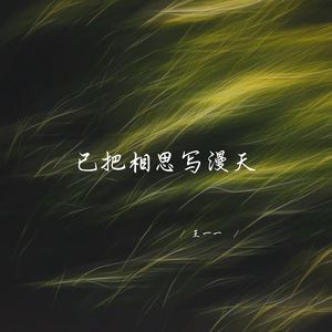 已把相思写漫天 (释怀女生版)