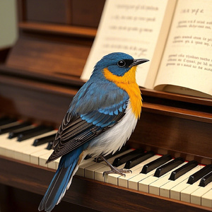 钢琴布谷鸟催眠曲：晨曦、微风、宁静