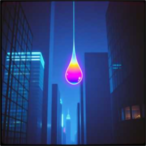 Неоновая слеза