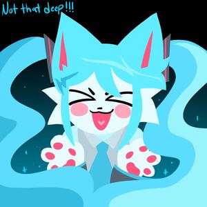NOT THAT DEEP!!! + Catsune Miku (Y2K 3D1T10N)
