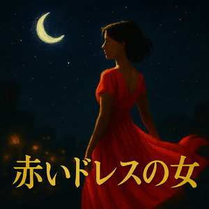 赤いドレスの女