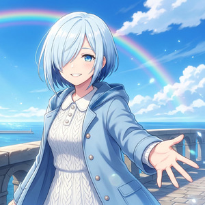 手をつなぐ空
