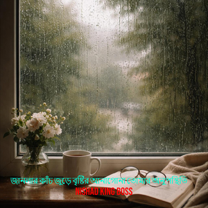 জানলার কাঁচ জুড়ে বৃষ্টির আনাগোনা তোমার অনুপস্থিতি