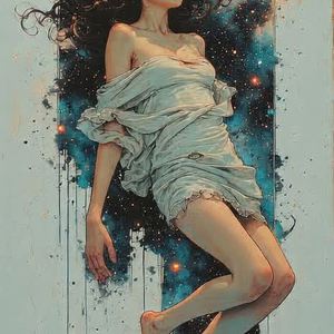 𝒲𝒽𝑒𝓃 𝒮𝒽𝑒 𝒮𝓁𝑒𝑒𝓅𝓈 by Don Nyx