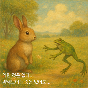 개구리 개구리 토끼 토끼