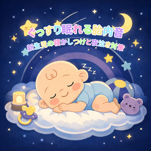 赤ちゃん快眠サポート穏やかなホワイトノイズ