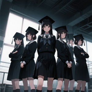 桜と回廊と旅たちの詩