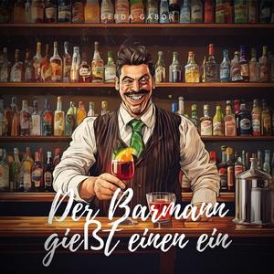 Der Barmann gießt einen ein