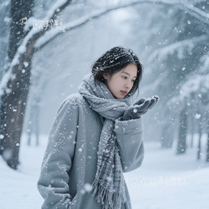 寒风吹起漫天雪飘