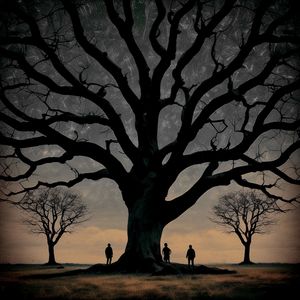 Beneath the ancient oaks