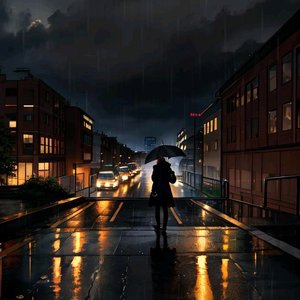 如果你的心里面在下雨