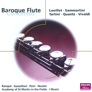 Concerto a 5 for Flute Strings and Continuo in G:2. Andante