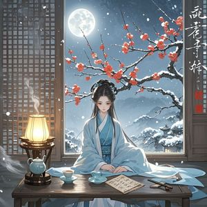 霜月寄心-蒋小明