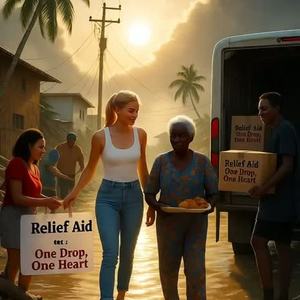 One Drop, One Heart #Relief One Drop one Heart for Jamaica by MiyaMI