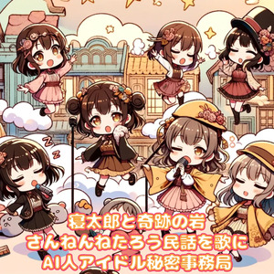 寝太郎と奇跡の岩 さんねんねたろう民話を歌に