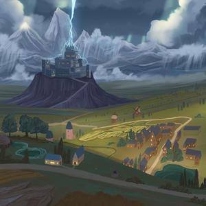 A Bustling Town