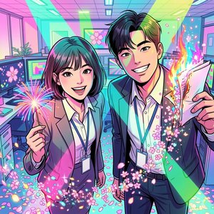 벚꽃 점화