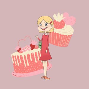 微妙的快乐的孩子心情