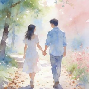 牵着你的手慢慢走