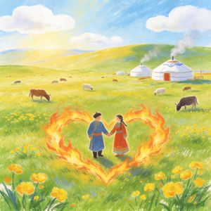 火苗(暖风吹春来到)