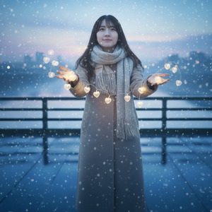 青い時間の中で