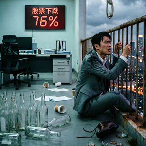 借钱炒股，亏了30万