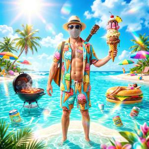 Hoch die Hände Wochenende Keine Arbeit keine Wände (Reggae Style) Funny Happy German
