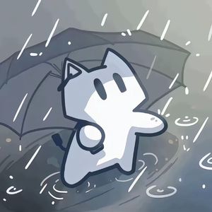 守护月亮的白兔