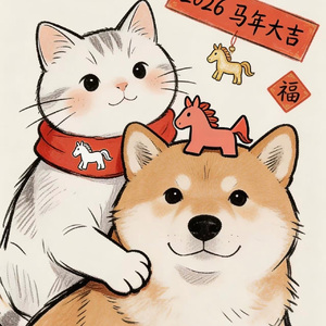 喵汪咏春好运到