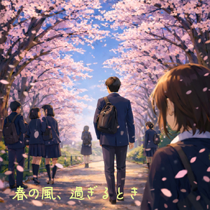 春の風、過ぎるとき