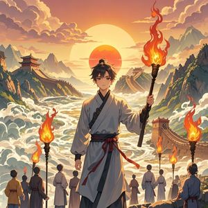 千年一脉向朝阳-小郑(海纳百川)