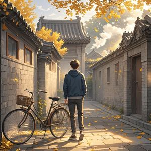 胡同里的旧时光_金红明