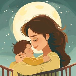 温柔嘘声+羊水声+胎心跳动声（子宫内的声音）