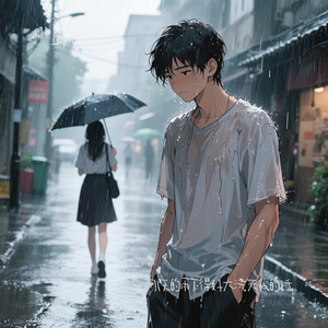 那天的雨下得好大浇灭我的话