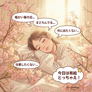 はるのうた　いつ目が覚めるのかな